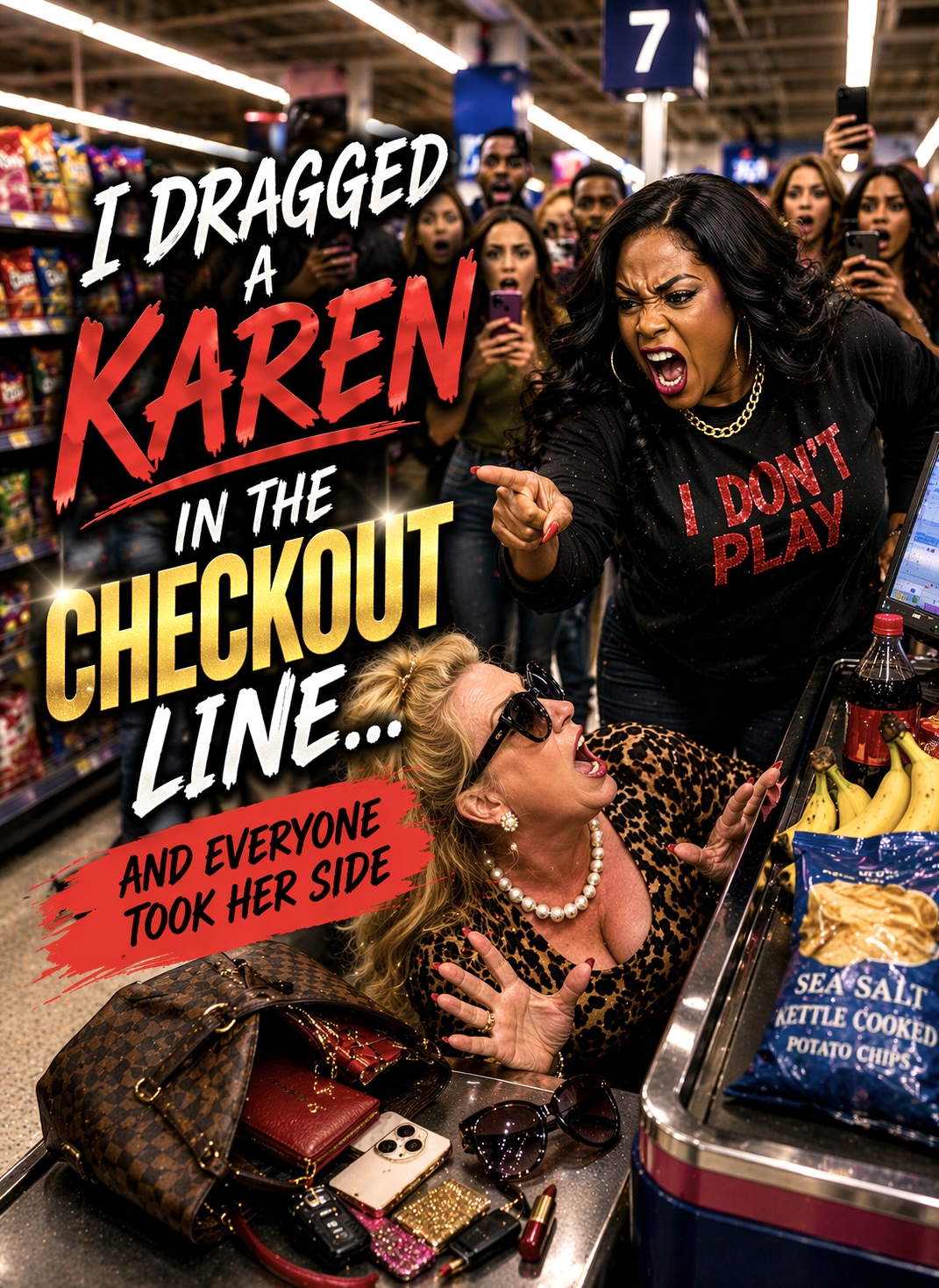 I Dragged a Karen in the Checkout Line... And Everyone Took Her Side
